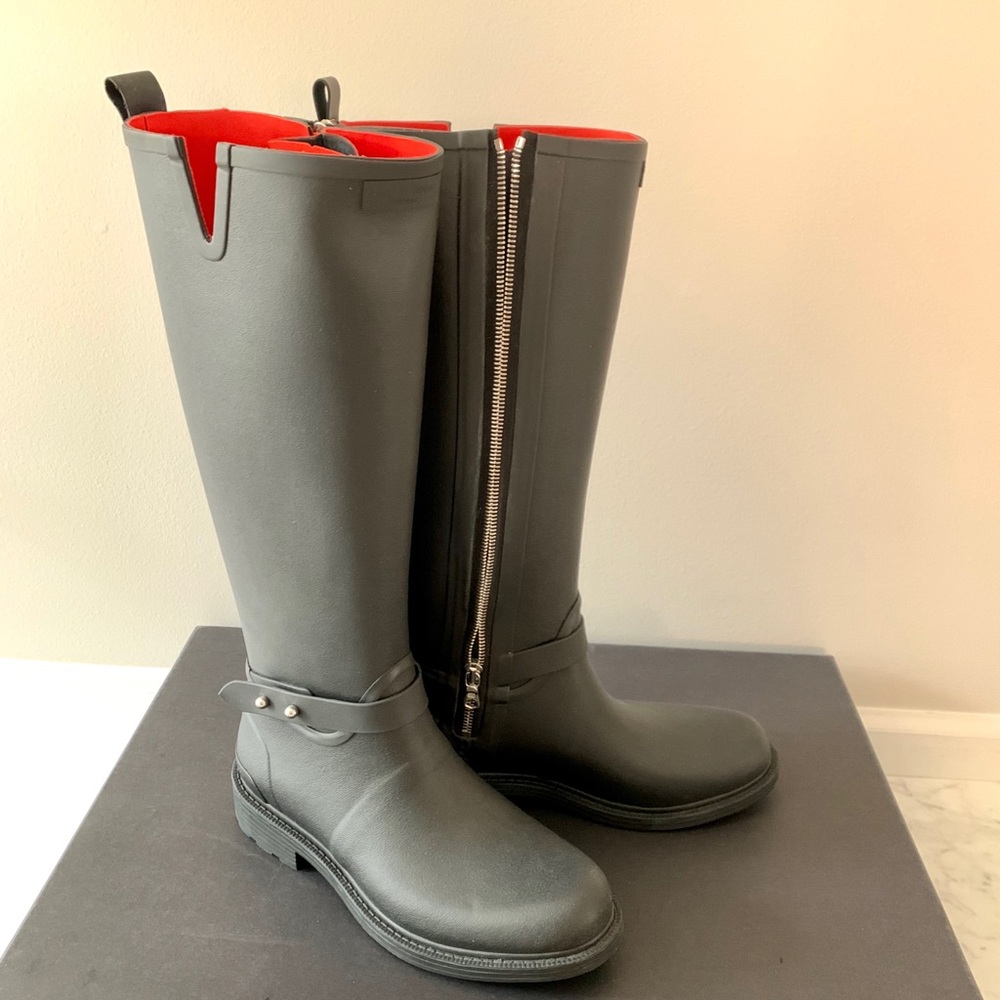 Rag & Bone Riding Rain Boots sz 38 Brand New